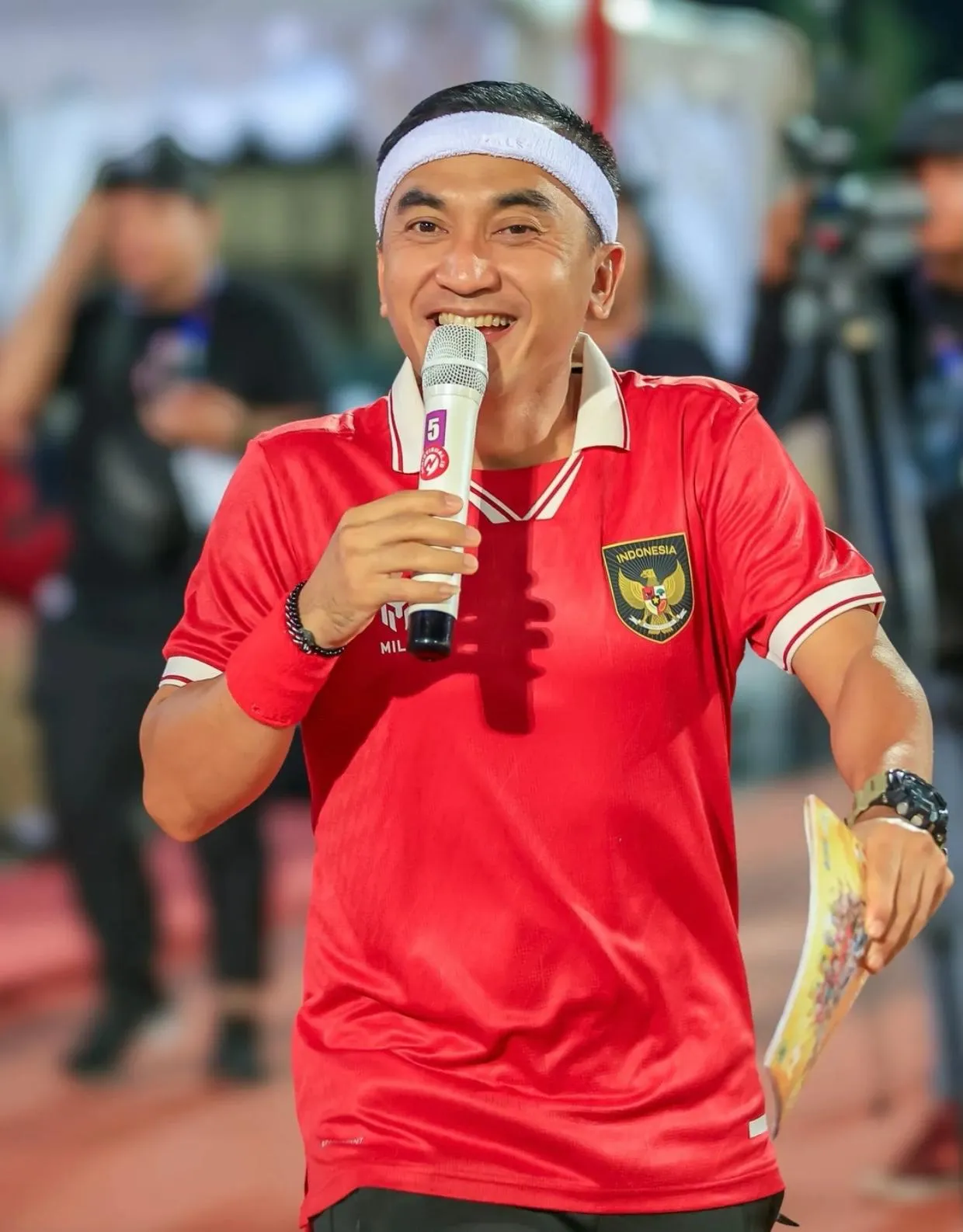 Foto penampil Rico Ceper (MC)